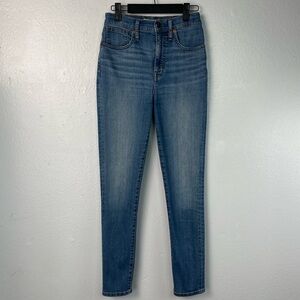Madewell 11" High Rise Skinny Crop Jeans